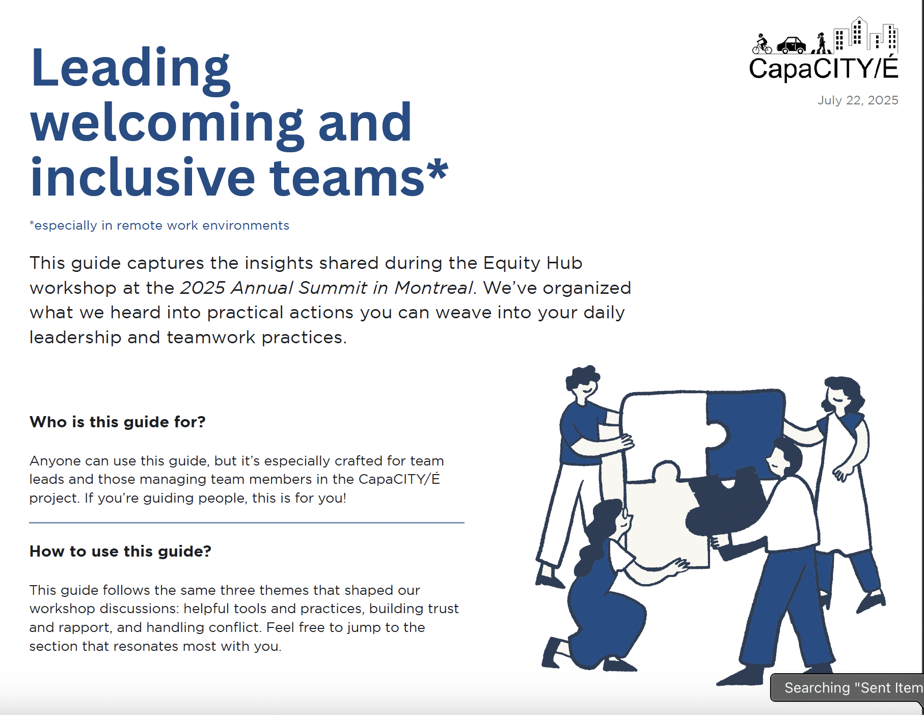 Leading welcoming and inclusive teams